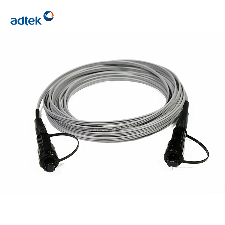 ST/UPC-ST/UPC 单工单模光纤适配器 黑色